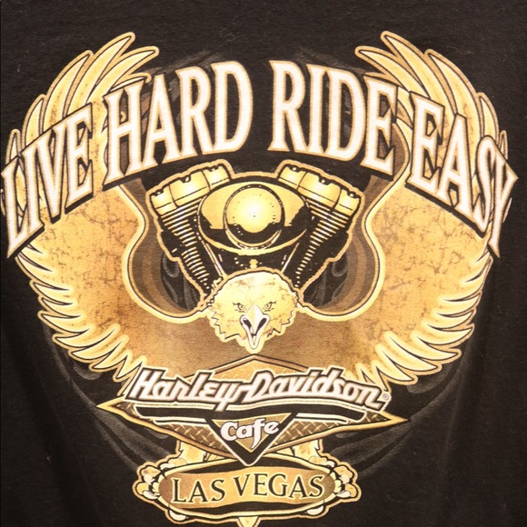 Harley-Davidson Las Vegas long sleeve M-L - Picture 3 of 5